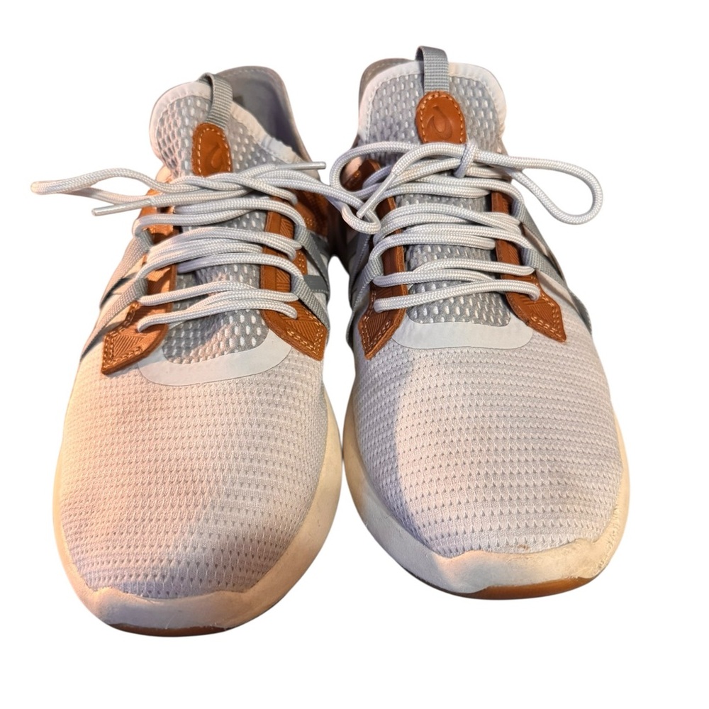OluKai Men's Sneakers in Light Gray and Tan